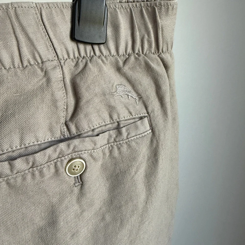 Tommy Bahama XXL‎ Linen Pants Elastic Waist Beach Island